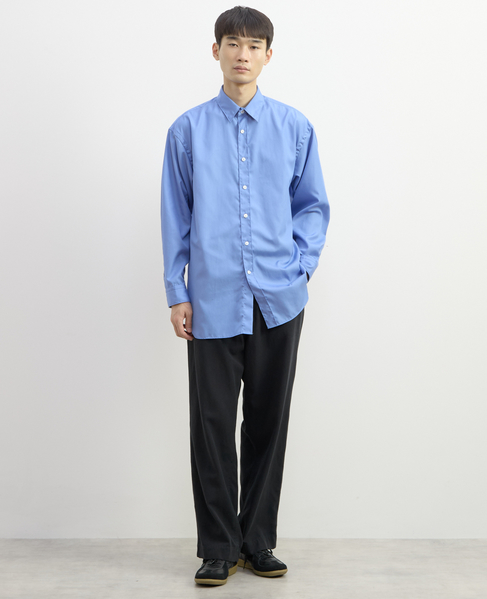 【1978 MEN'S MELROSE】レギュラーカラーシャツ 詳細画像 ブルー 10