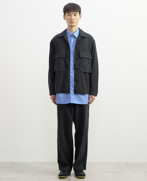 【1978 MEN'S MELROSE】レギュラーカラーシャツ 詳細画像 ブルー 13