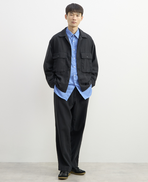 【1978 MEN'S MELROSE】レギュラーカラーシャツ 詳細画像 ブルー 14
