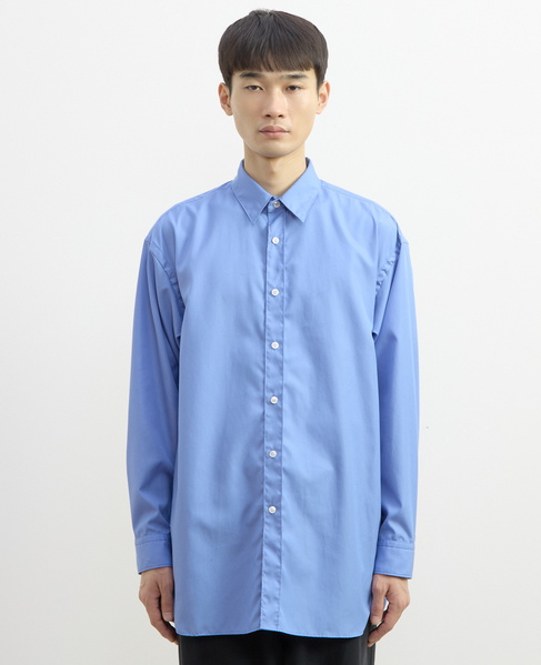 【1978 MEN'S MELROSE】レギュラーカラーシャツ 詳細画像 ブルー 3