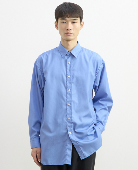 【1978 MEN'S MELROSE】レギュラーカラーシャツ 詳細画像 ブルー 4