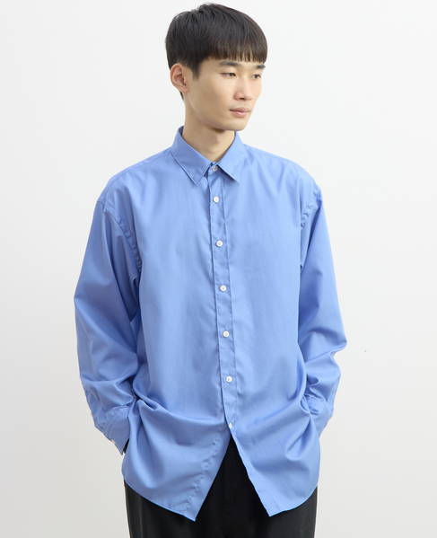 【1978 MEN'S MELROSE】レギュラーカラーシャツ 詳細画像 ブルー 5