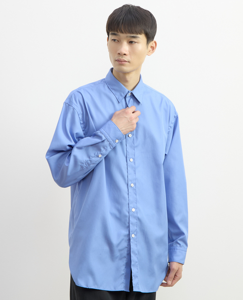 【1978 MEN'S MELROSE】レギュラーカラーシャツ 詳細画像 ブルー 6