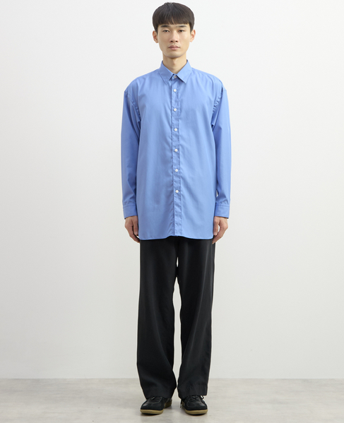 【1978 MEN'S MELROSE】レギュラーカラーシャツ 詳細画像 ブルー 7