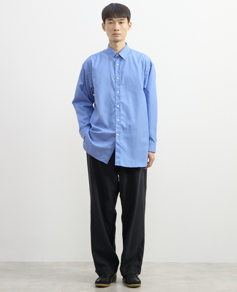 【1978 MEN'S MELROSE】レギュラーカラーシャツ 詳細画像 ブルー 8