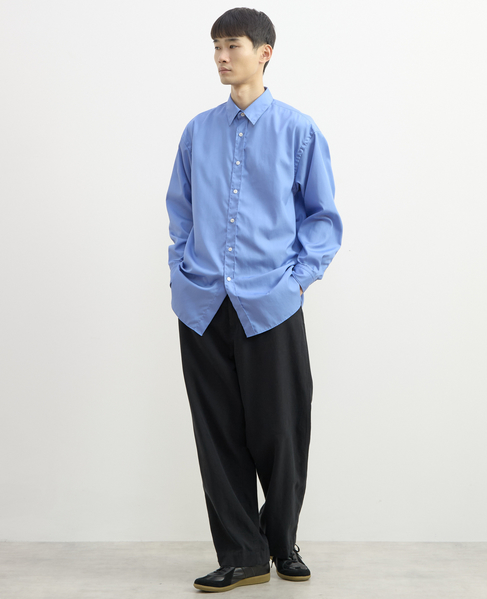 【1978 MEN'S MELROSE】レギュラーカラーシャツ 詳細画像 ブルー 9