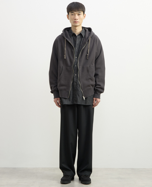 【1978 MEN'S MELROSE】ブラックデニム レギュラーカラーシャツ 詳細画像 ブラック 16