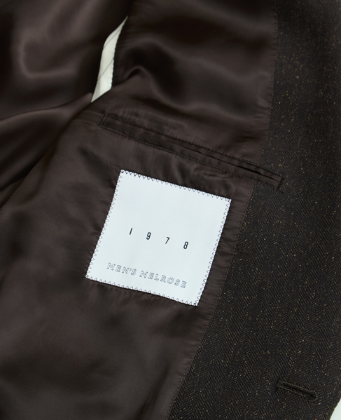 【1978 MEN'S MELROSE】テーラードジャケット 詳細画像 ブラウン 6