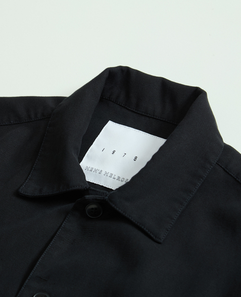【1978 MEN'S MELROSE】ユーティリティシャツブルゾン 詳細画像 スミクロ 2