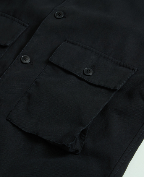 【1978 MEN'S MELROSE】ユーティリティシャツブルゾン 詳細画像 スミクロ 3