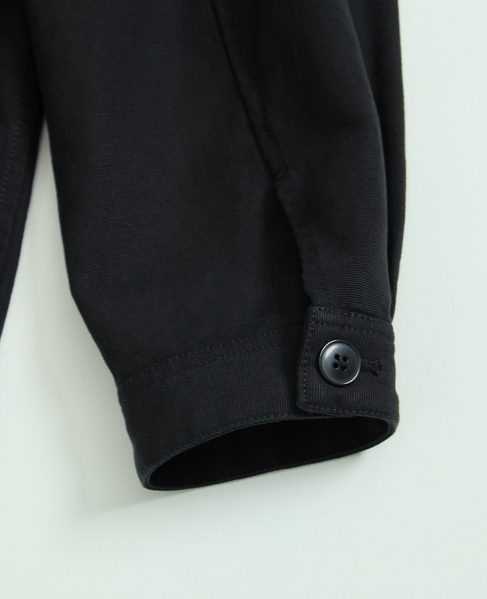 【1978 MEN'S MELROSE】ユーティリティシャツブルゾン 詳細画像 スミクロ 4