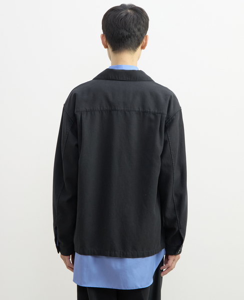 【1978 MEN'S MELROSE】ユーティリティシャツブルゾン 詳細画像 スミクロ 8