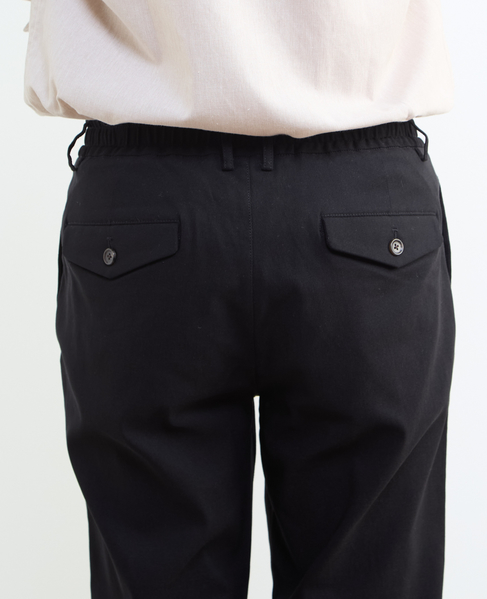 ハイストレッチスリムテーパードパンツ 詳細画像 ブラック 9
