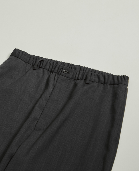 【1978 MEN'S MELROSE】イージートラウザーズ 詳細画像 チャコールグレー 2