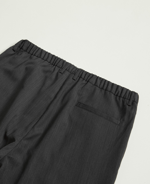 【1978 MEN'S MELROSE】イージートラウザーズ 詳細画像 チャコールグレー 4