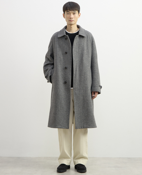 【1978 MEN'S MELROSE】ソフトテーパードチノーズ 詳細画像 アイボリー 12