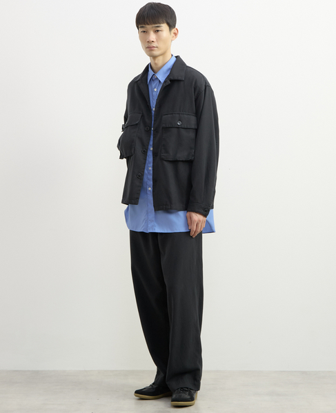 【1978 MEN'S MELROSE】ソフトテーパードチノーズ 詳細画像 スミクロ 17