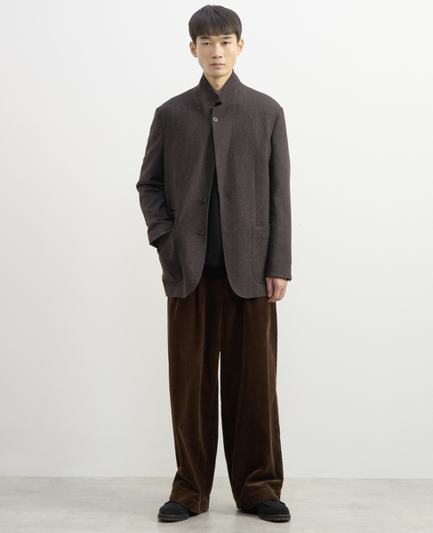 【1978 MEN'S MELROSE】ワイドストレートパンツ 詳細画像 ブラウン 13