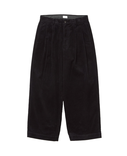 【1978 MEN'S MELROSE】ワイドストレートパンツ 詳細画像 ブラック 1