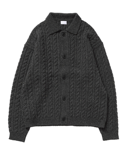 【1978 MEN'S MELROSE】ポロカラーカーディガン