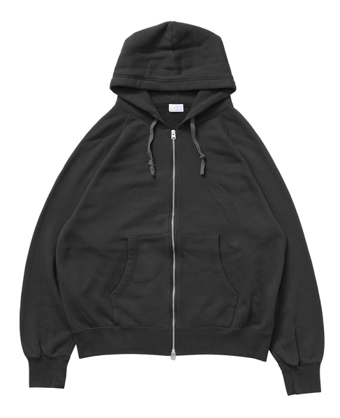 【1978 MEN'S MELROSE】ハイブリットコットン度甘裏毛パーカー 詳細画像 スミクロ 1