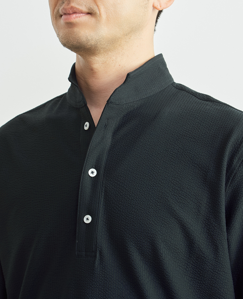ドライマスターサッカーワンピースカラーポロシャツ｜MEN'S MELROSE