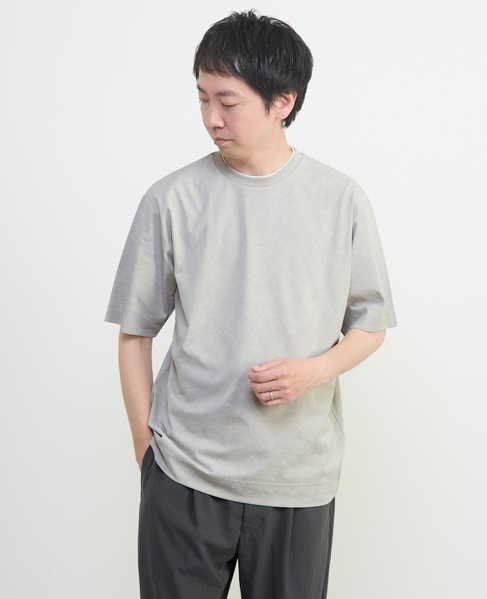 ムラプリントTシャツ 詳細画像 ライトグレー 12