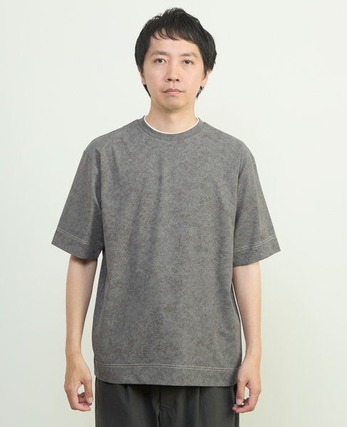 ムラプリントTシャツ 詳細画像 ライトグレー 2