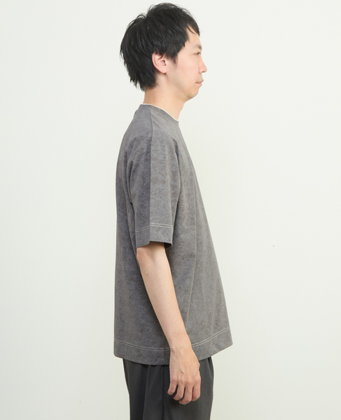 ムラプリントTシャツ 詳細画像 ライトグレー 5