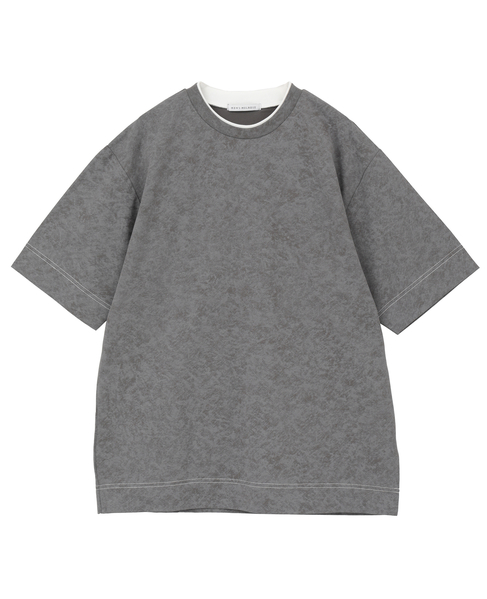 ムラプリントTシャツ 詳細画像 チャコールグレー 2
