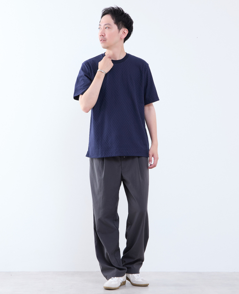 アーガイルリンクスTシャツ 詳細画像 ネイビー 13