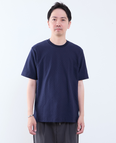 アーガイルリンクスTシャツ 詳細画像 ネイビー 2
