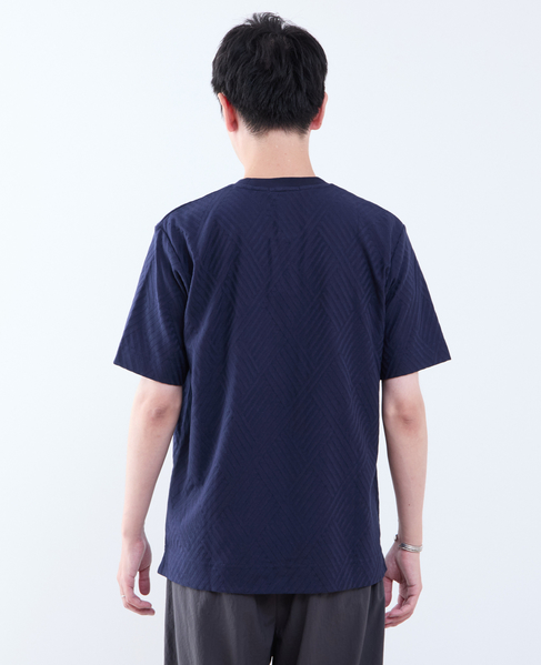 アーガイルリンクスTシャツ 詳細画像 ネイビー 4