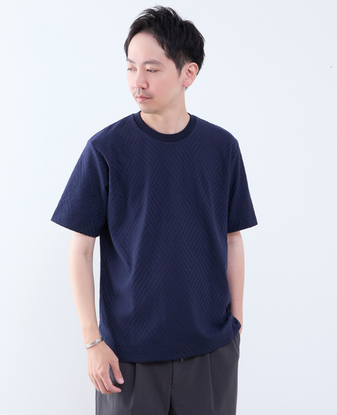 アーガイルリンクスTシャツ 詳細画像 ネイビー 8