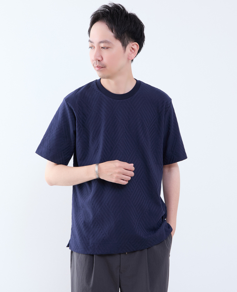 アーガイルリンクスTシャツ 詳細画像 ネイビー 9