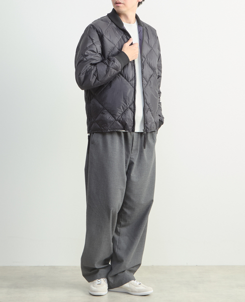 【Eddie Bauer×TAION】SKYLINER LIGHT（スカイライナー ダウンジャケット ライト） 詳細画像 ブラック 22