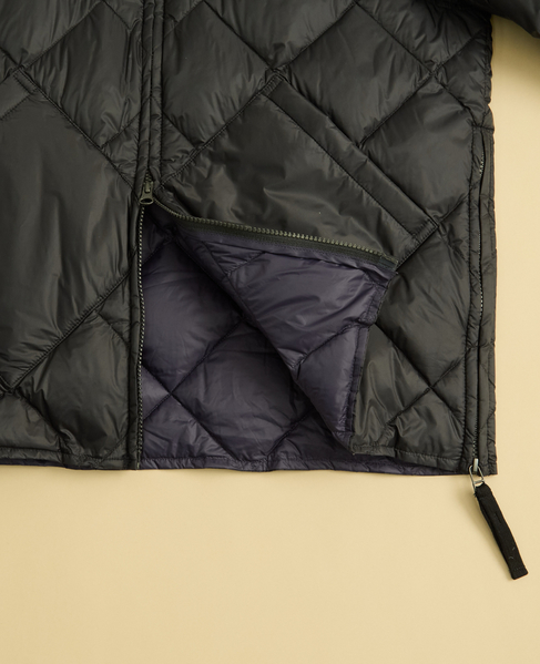【Eddie Bauer×TAION】SKYLINER LIGHT（スカイライナー ダウンジャケット ライト） 詳細画像 ブラック 3