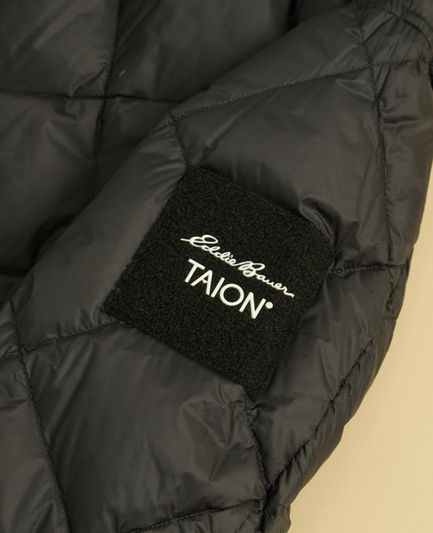 【Eddie Bauer×TAION】SKYLINER LIGHT（スカイライナー ダウンジャケット ライト） 詳細画像 ブラック 6
