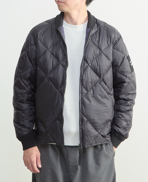 【Eddie Bauer×TAION】SKYLINER LIGHT（スカイライナー ダウンジャケット ライト） 詳細画像 ブラック 8