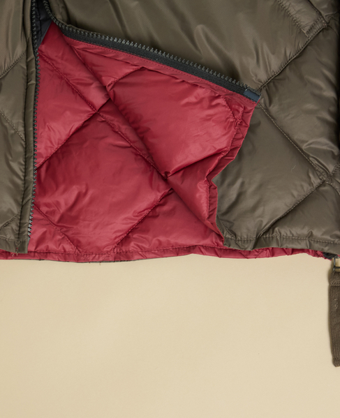 【Eddie Bauer×TAION】SKYLINER LIGHT（スカイライナー ダウンジャケット ライト） 詳細画像 オリーブ 2