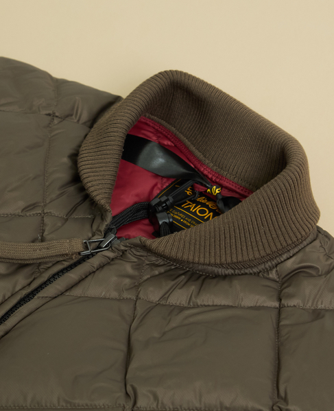 【Eddie Bauer×TAION】SKYLINER LIGHT（スカイライナー ダウンジャケット ライト） 詳細画像 オリーブ 4