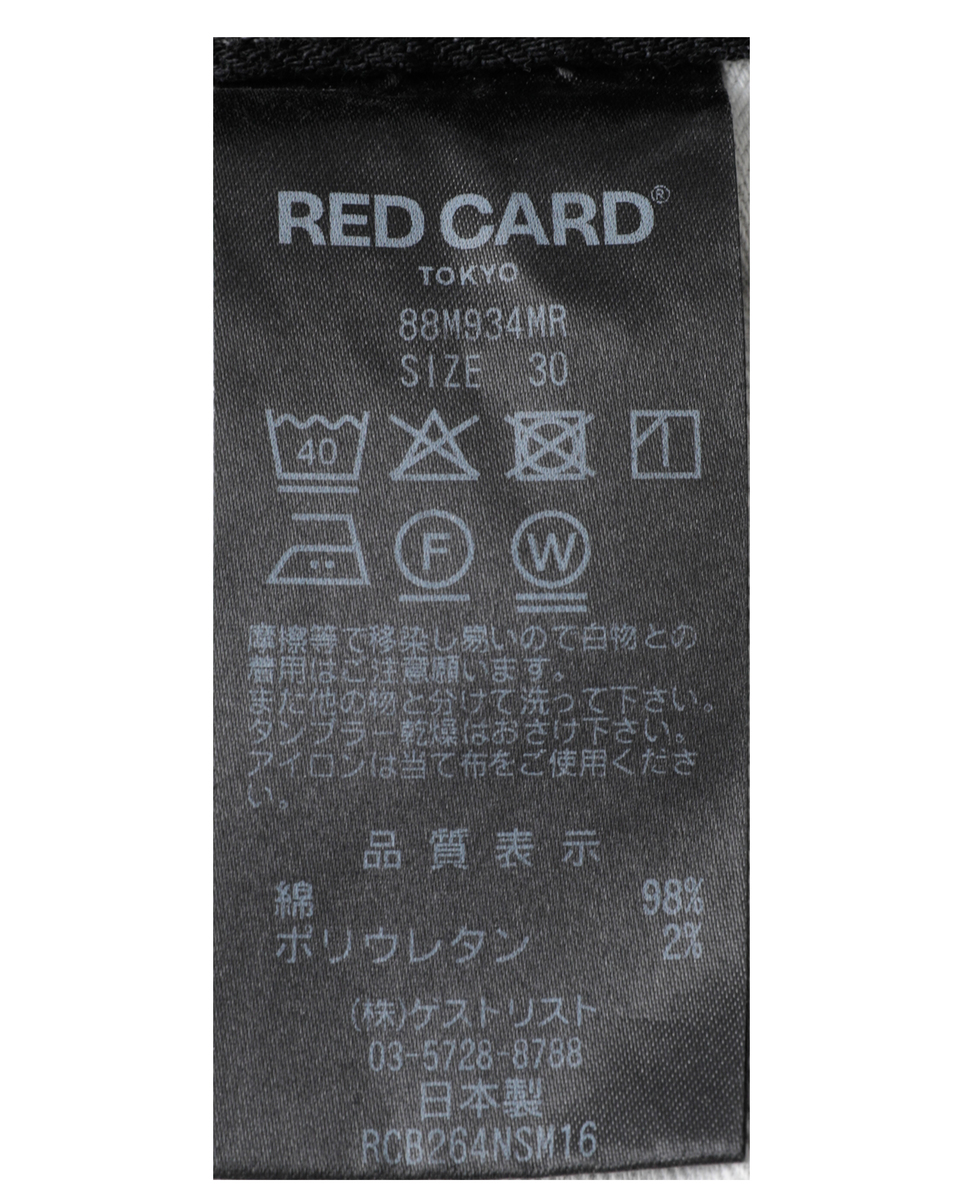 《別注》【RED CARD/レッドカード】BASS 詳細画像 ブラック 16