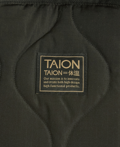 【TAION/タイオン】ミリタリー ダウンバッグパック 詳細画像 ブラック 3