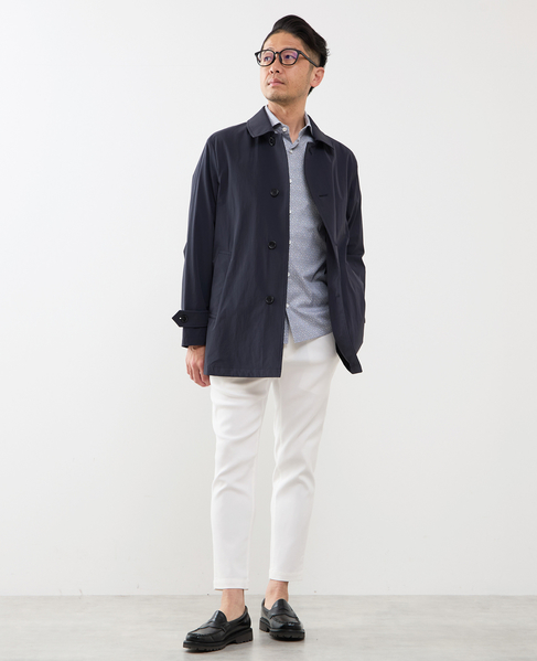 《WEB限定》4WAYクロスバルカラーコート | 軽量 / 撥水 / ストレッチ / 防シワ 詳細画像 ベージュ 24