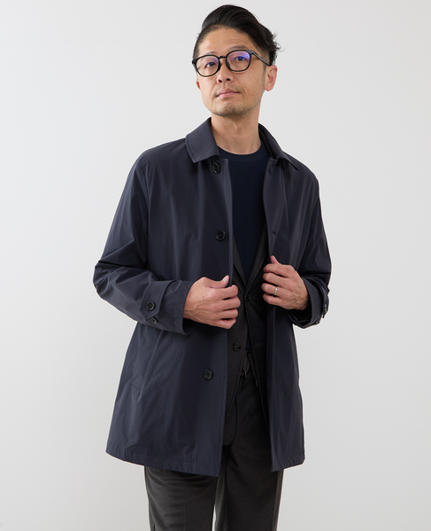 《WEB限定》4WAYクロスバルカラーコート | 軽量 / 撥水 / ストレッチ / 防シワ 詳細画像 ベージュ 26