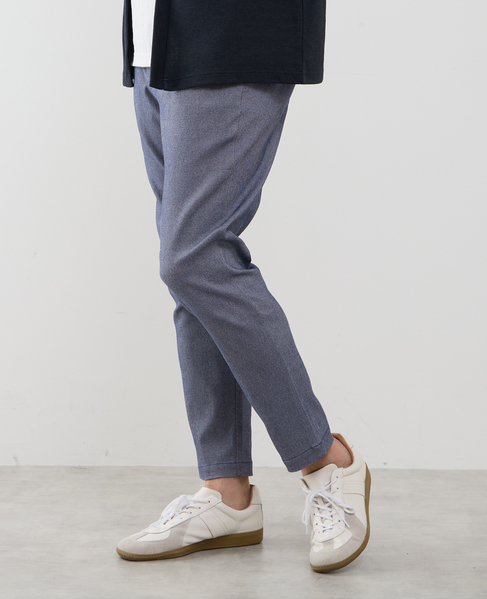 《WEB限定》【全6サイズ×7色展開】ハイストレッチアンクルテーパードパンツ 詳細画像 ホワイト 20