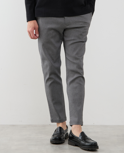 《WEB限定》【全6サイズ×7色展開】ハイストレッチアンクルテーパードパンツ 詳細画像 ホワイト 23