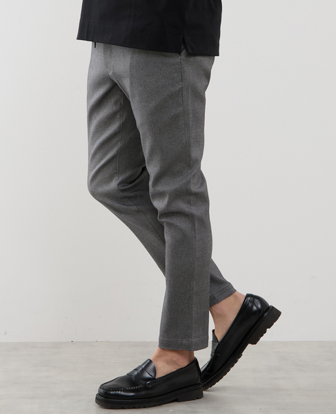 《WEB限定》【全6サイズ×7色展開】ハイストレッチアンクルテーパードパンツ 詳細画像 ホワイト 24