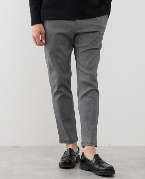 《WEB限定》【全6サイズ&times;5色展開】ハイストレッチアンクルテーパードパンツ 詳細画像 ホワイト 28