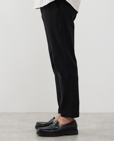 《WEB限定》【全6サイズ×7色展開】ハイストレッチアンクルテーパードパンツ 詳細画像 ホワイト 3